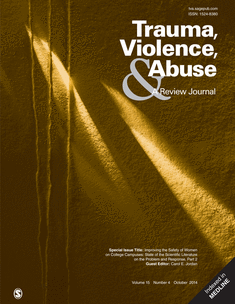 trauma violence and abuse journal cover