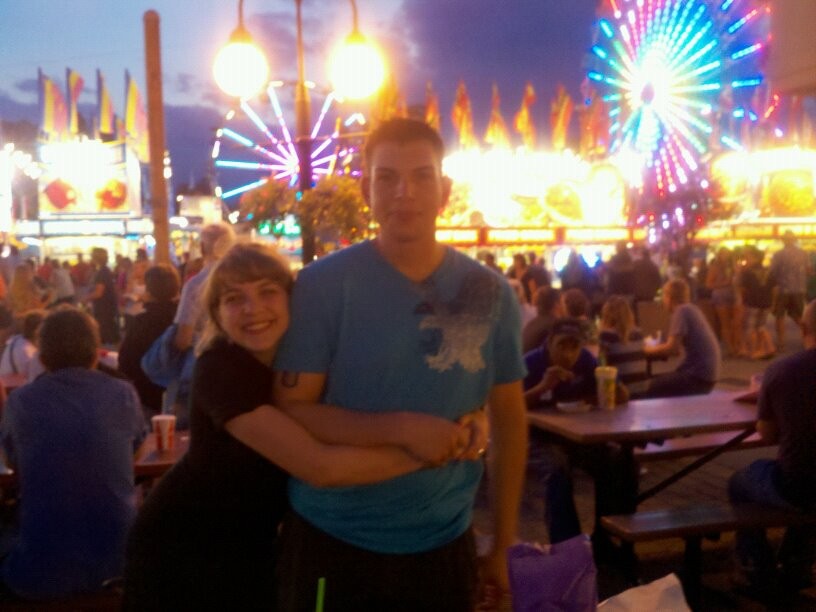 Adam C. Nadiak photo of Adam at the fair