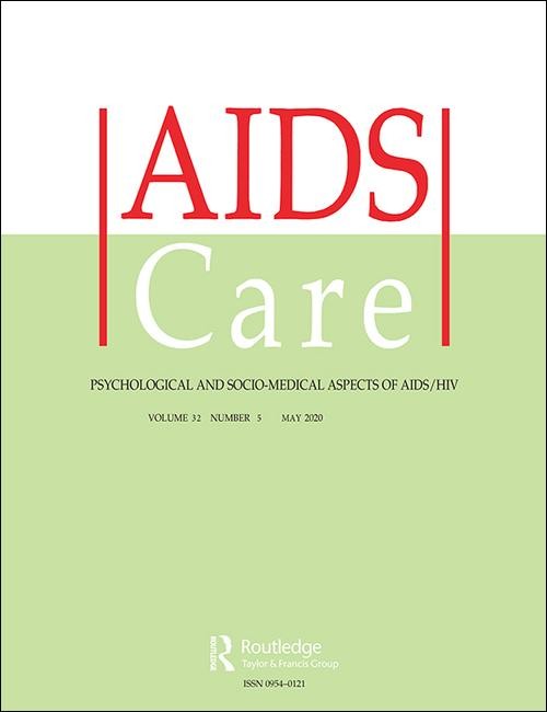 Aids care journal cover