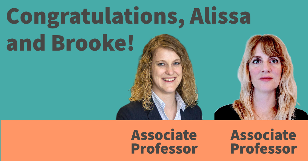 Congratulations to Alissa and Brooke