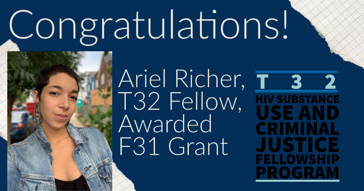 Congrats and photo of Ariel Richer