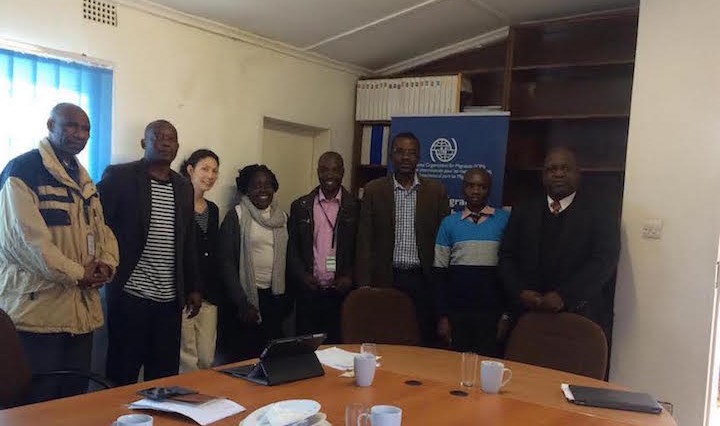 Study team who interviewed truckers from Tanzania, Zimbabwe, Zambia & DRC