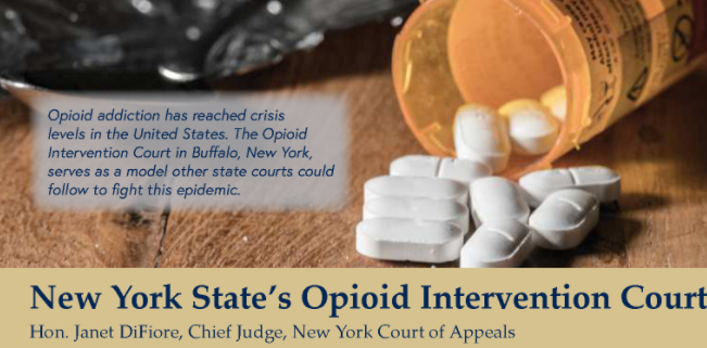 New York State's Opioid Intervention Court