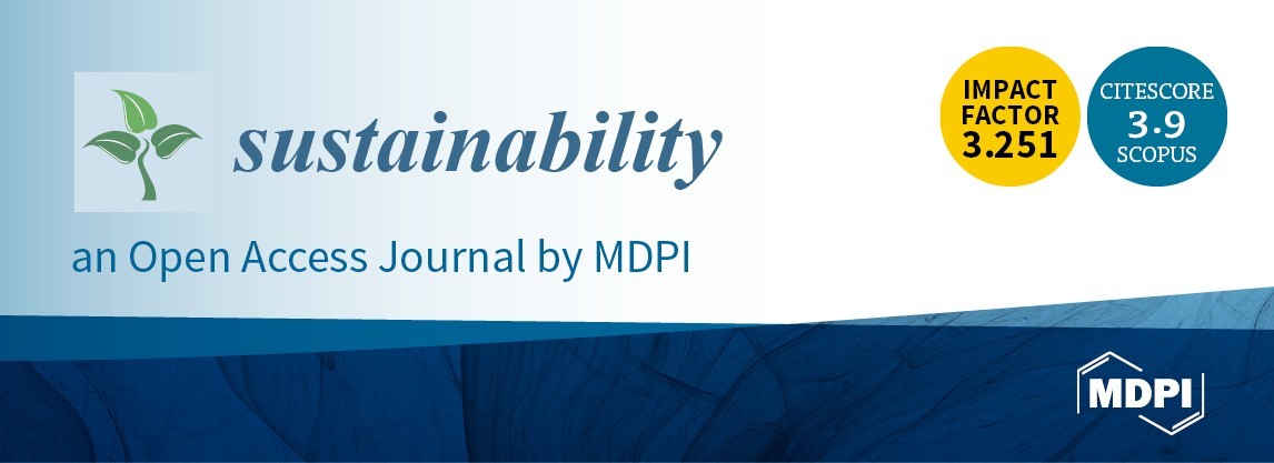 sustainability: an open access journal by MDPI