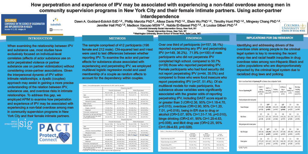 Poster of IPV research