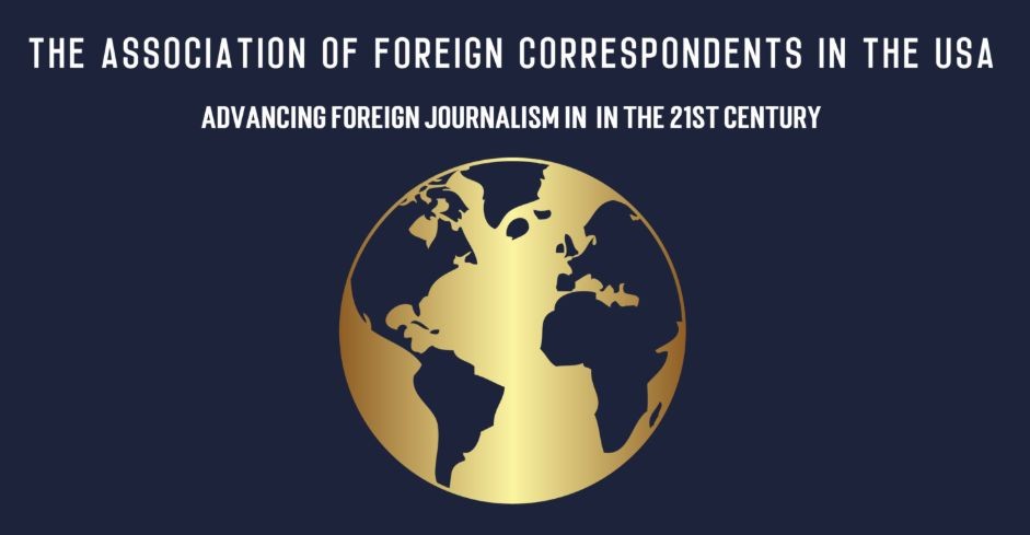 The Association of Foreign Correspondents in the USA logo