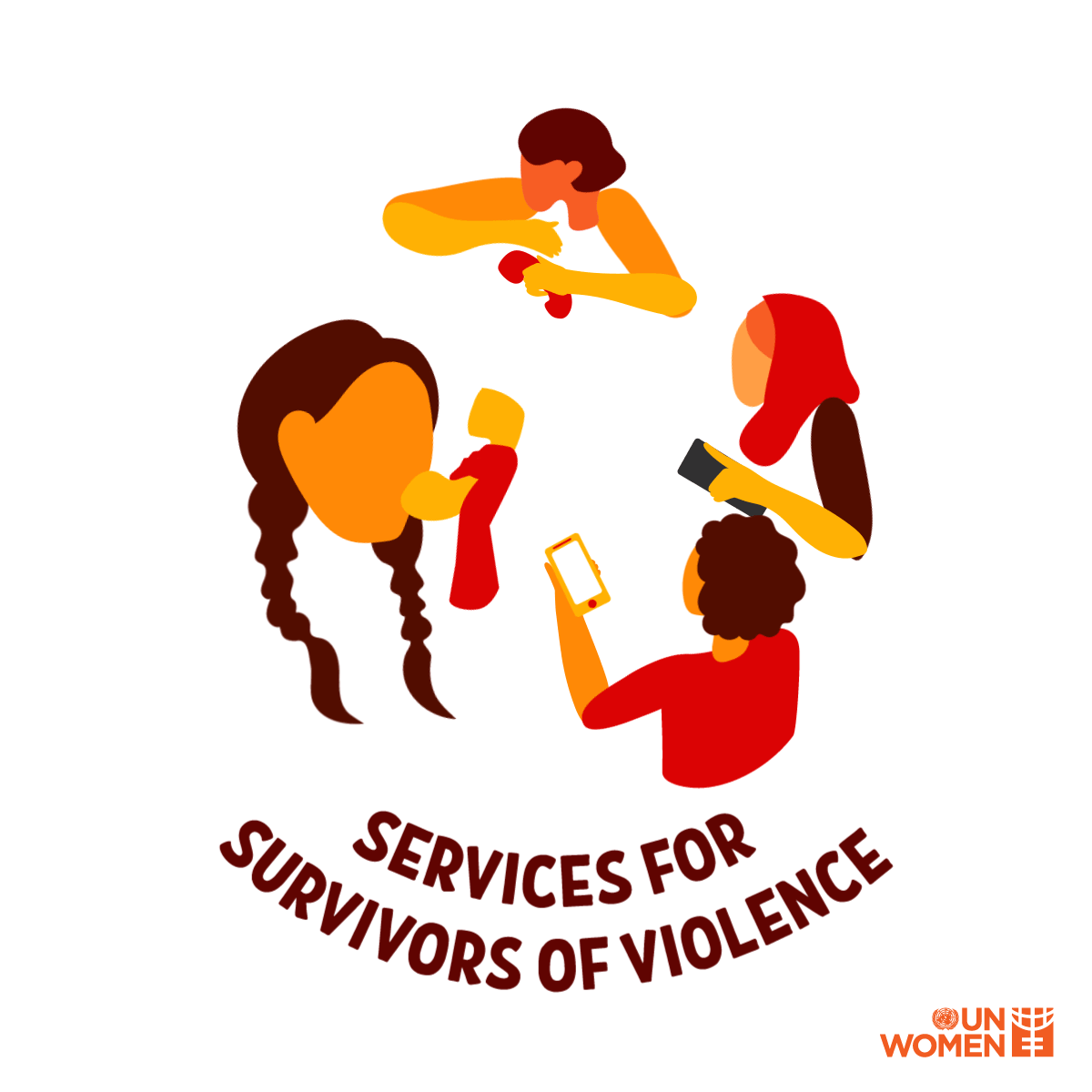 women helping one another