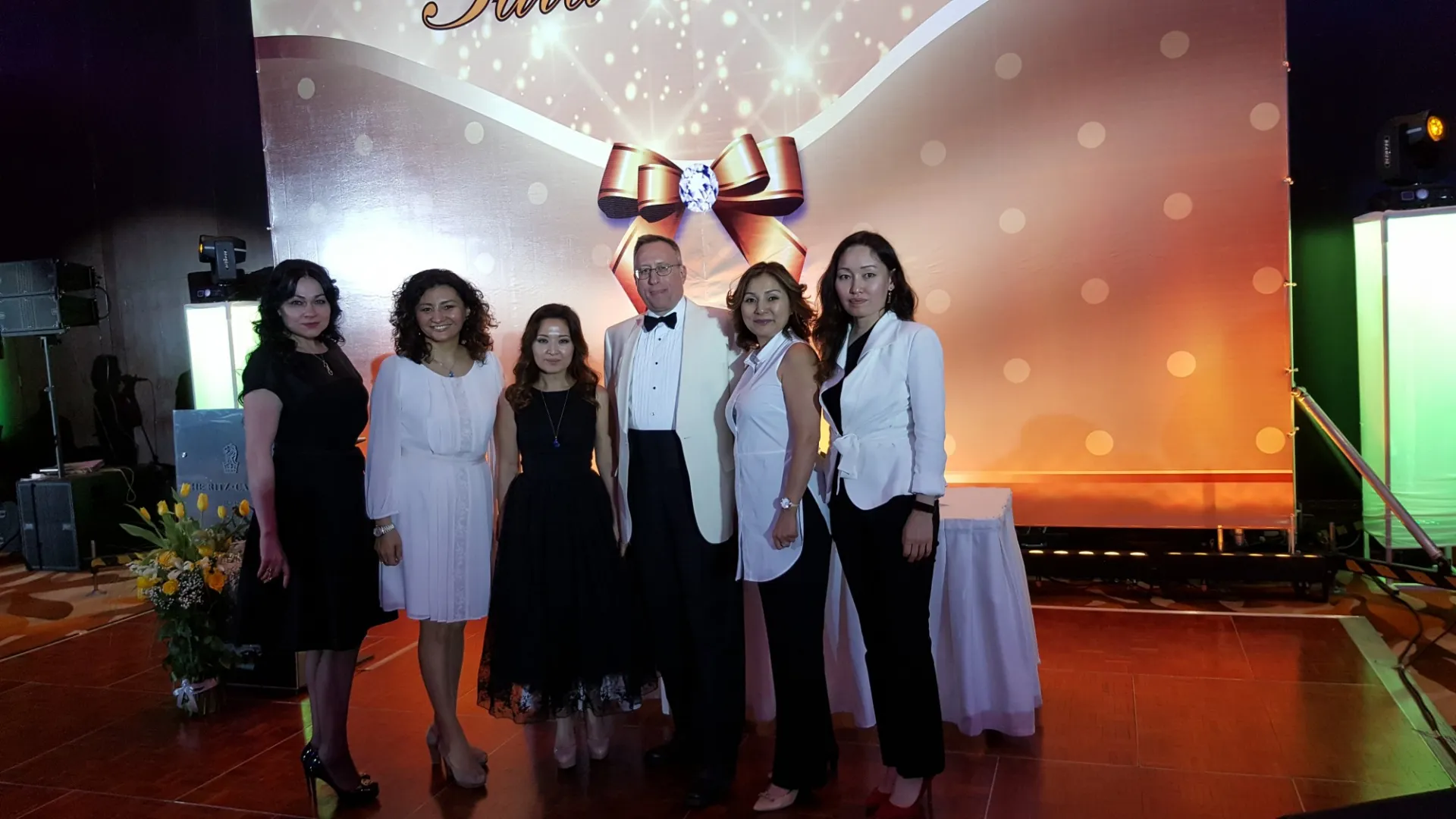 GHRCCA team with the U.S. Ambassador, Mr. George A. Kroll