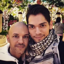 Dr Norcini Pala and husband Octavio