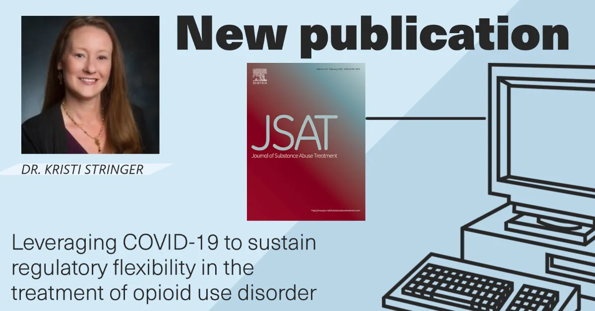 Kristi and new publication 