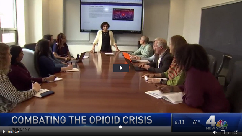 WNBC interviews Nabila and the HEAL team 