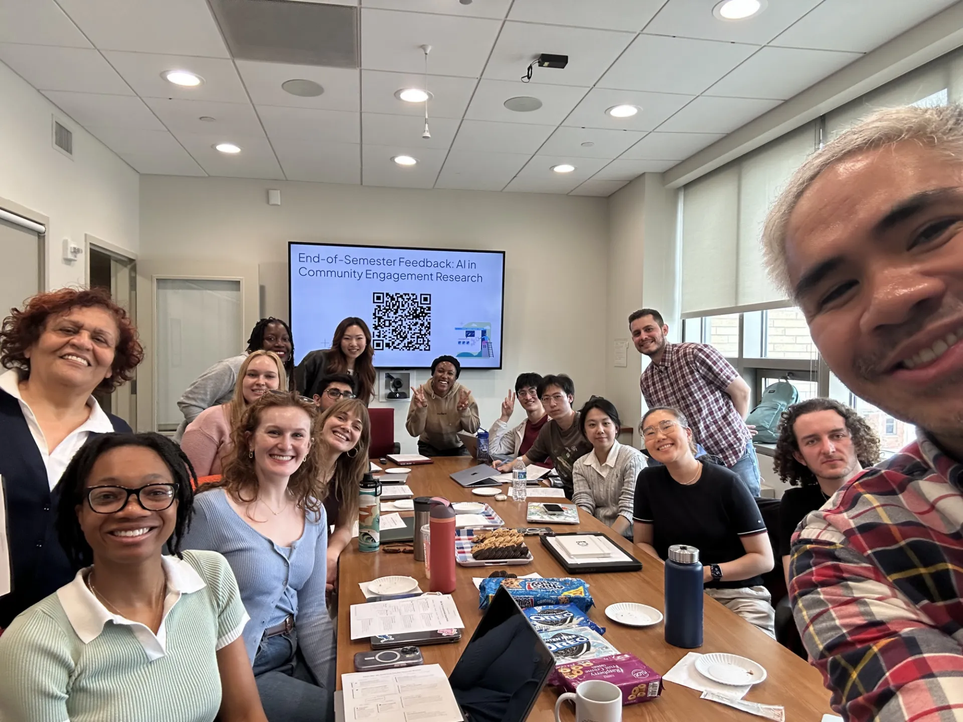 AI in CER Class with Mentored Research Students