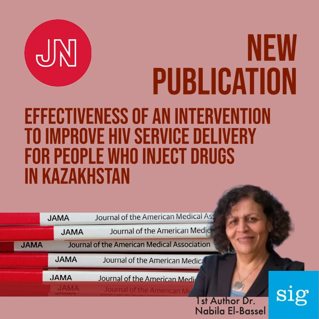 new publication with photo of Nabila, Jama logo, and title of publication 