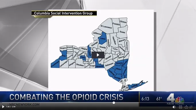 Map of New York State