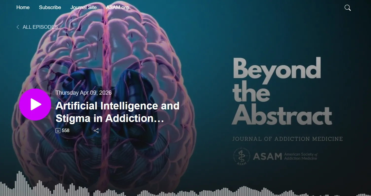 Podcast background with an image of a brain
