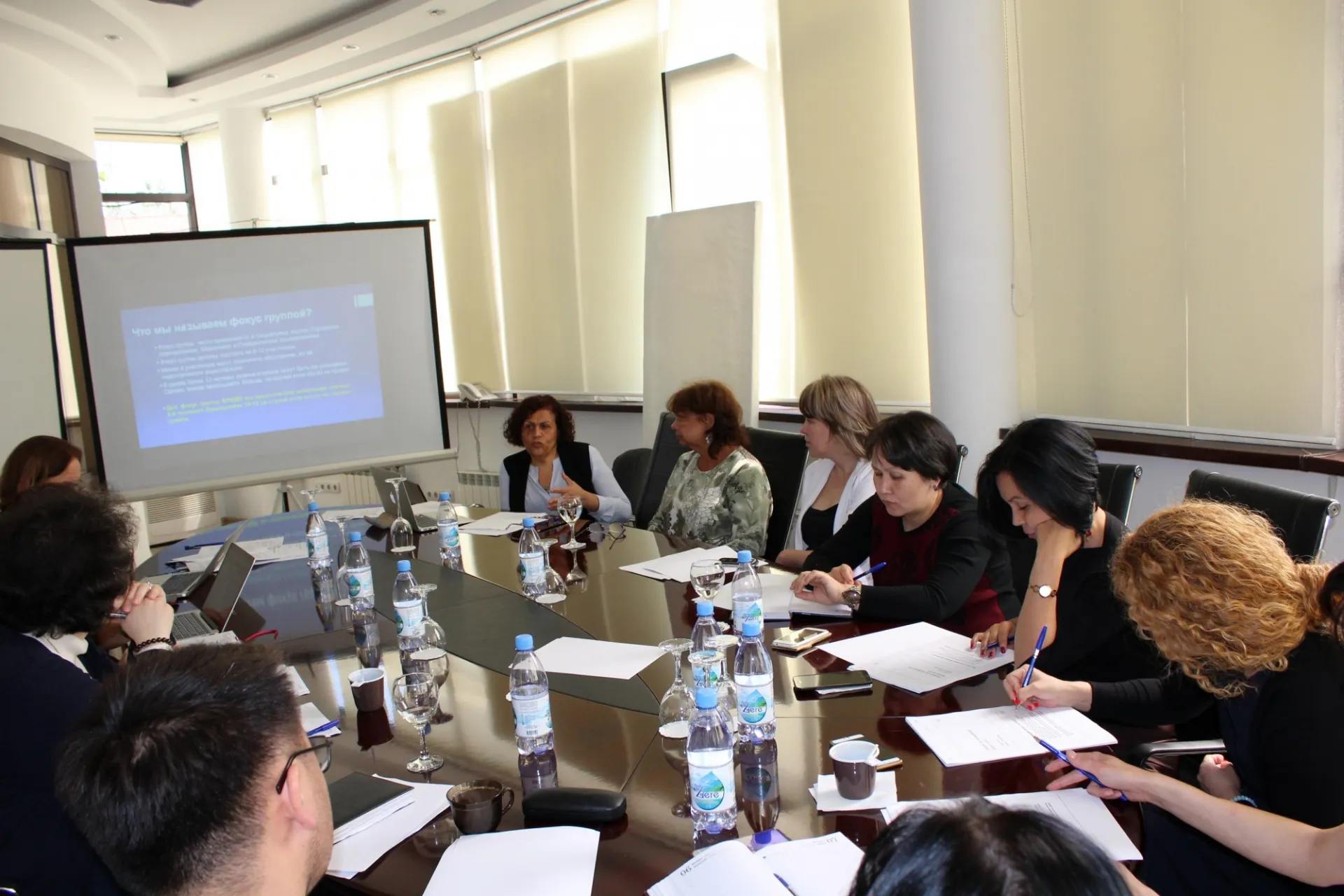 Training of NOVA team in Almaty, Kazakhstan