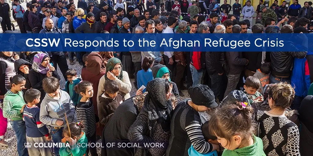 Migrants and refugees waiting 