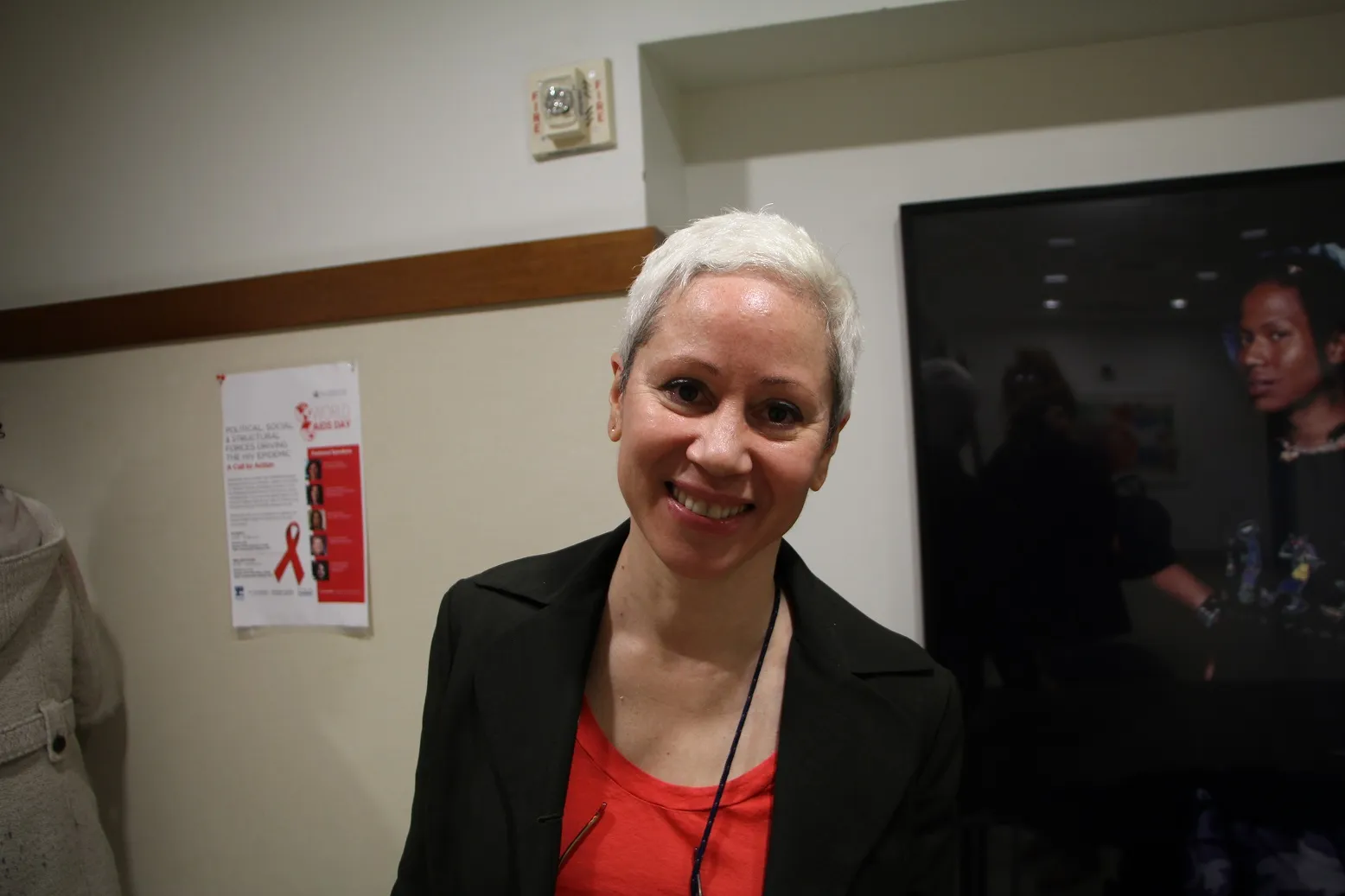 The woman who organized the logistics for the event, Audrey Ward of the Social Intervention Group Photo Credit: Dorothy Robinson of the School of Social Work