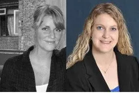 Dr. Brooke West and Alissa Davis